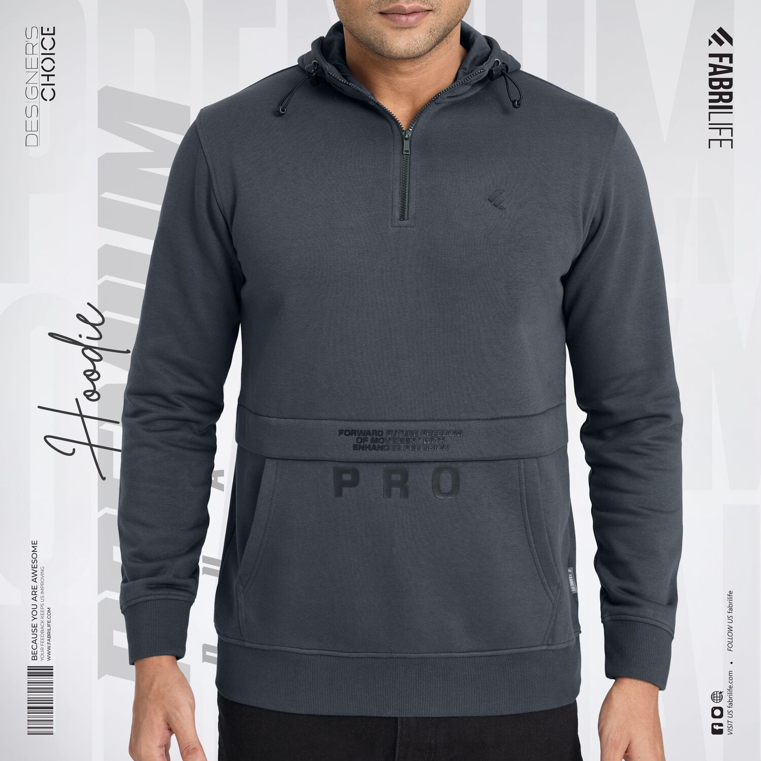 Red Graphic Hoodie